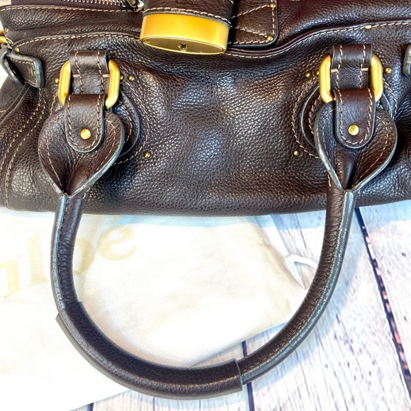Chloe brown leather Paddington bag - Picture 16 of 16